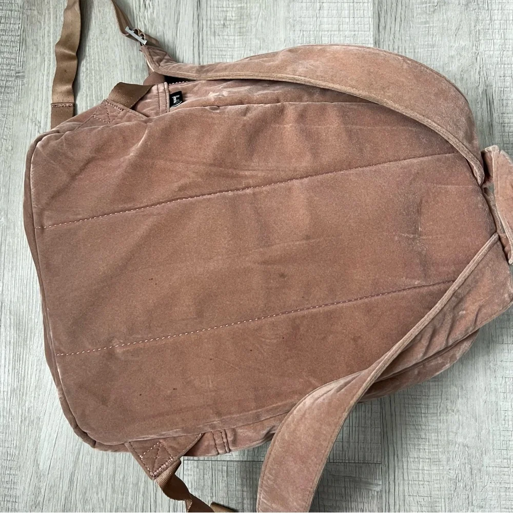 HERSCHEL Supply Co. Grove Velvet Backpack Dusty Pink